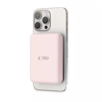 TECH-PROTECT PB11 LIFEMAG MagSafe Power Bank 10000mAh Ροζ