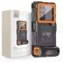 TECH-PROTECT IPX8 Universal Αδιάβροχη θήκη κατάδυσης Μαύρο/Πορτοκαλί