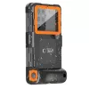 TECH-PROTECT IPX8 Universal Αδιάβροχη θήκη κατάδυσης Μαύρο/Πορτοκαλί