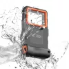 TECH-PROTECT IPX8 Universal Αδιάβροχη θήκη κατάδυσης Μαύρο/Πορτοκαλί