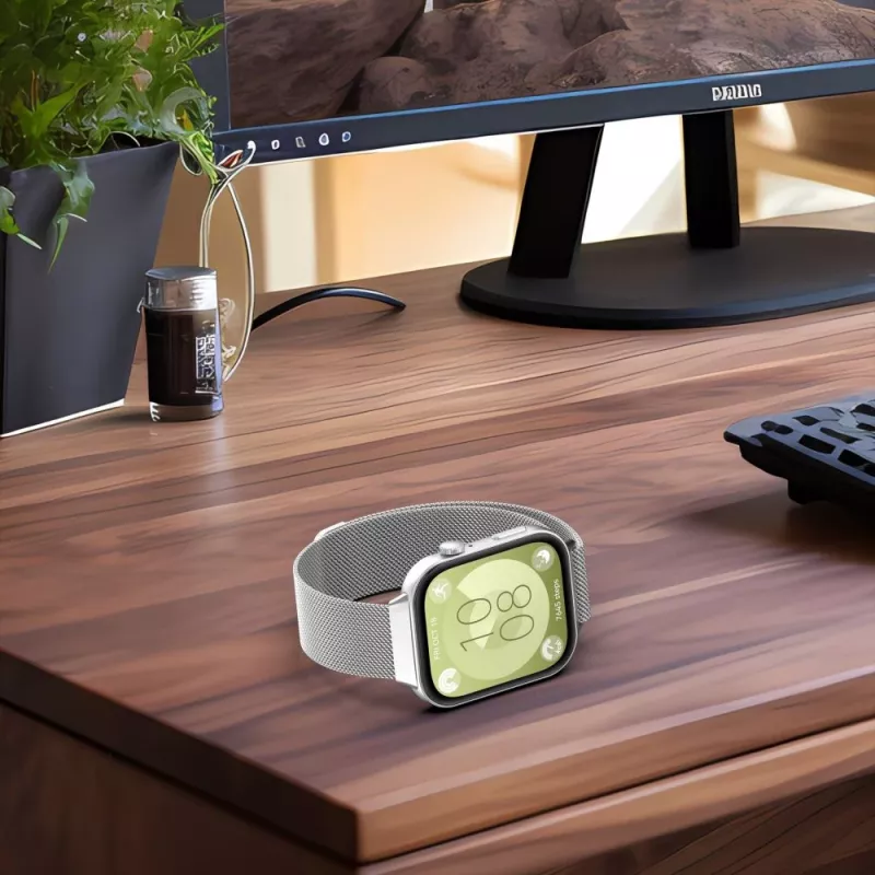TECH-PROTECT Milanese Loop Band για Huawei Watch Fit 3 - Μαύρο