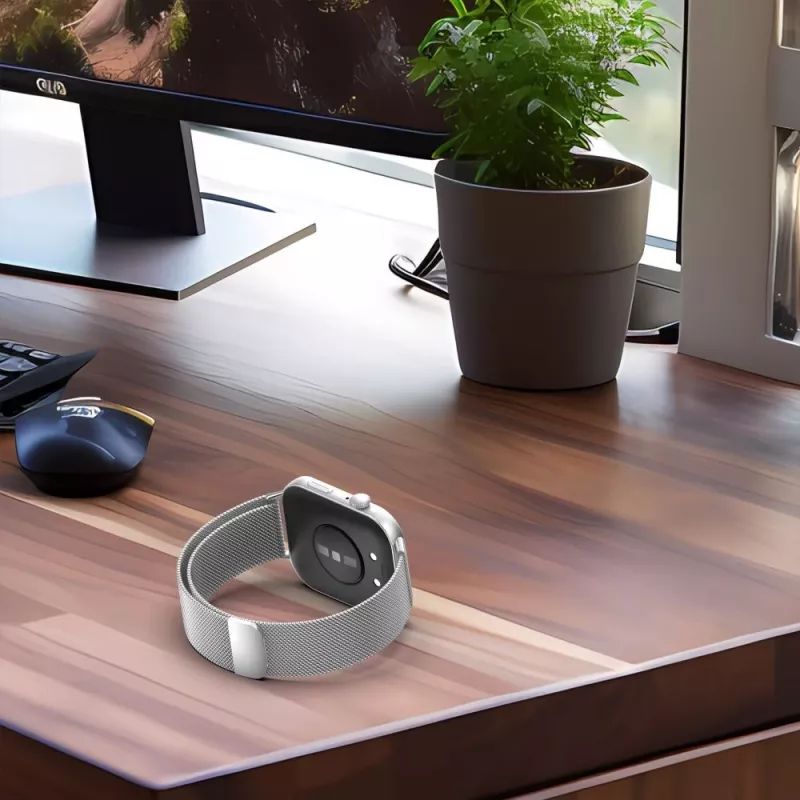 TECH-PROTECT Milanese Loop Band για Huawei Watch Fit 3 - Μαύρο