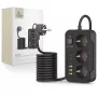 TECH-PROTECT PC3X6 Πολύπριζο 3 USB & 3 Type-C & 3 Πρίζες 200cm Μαύρο