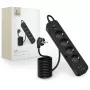 TECH-PROTECT PCL4X3 Πολύπριζο Long 2 USB & 1 Type-C & 4 Πρίζες 200cm Μαύρο