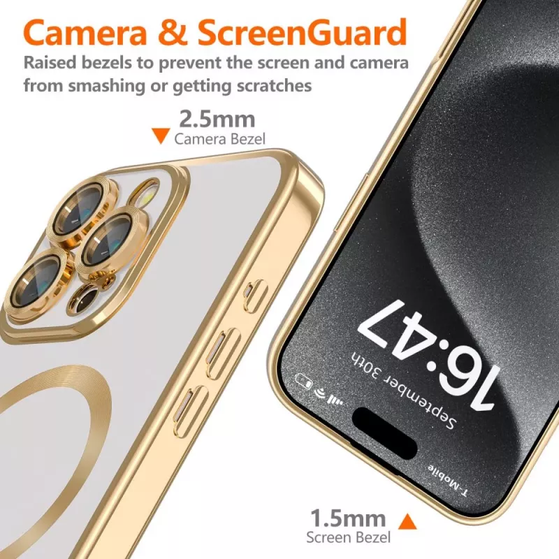 Tech-Protect MagFlex για iPhone 16 Pro Χρυσό