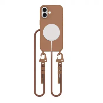 Tech-Protect Magnecklace Magsafe iPhone 16 Σοκολατί Καφέ