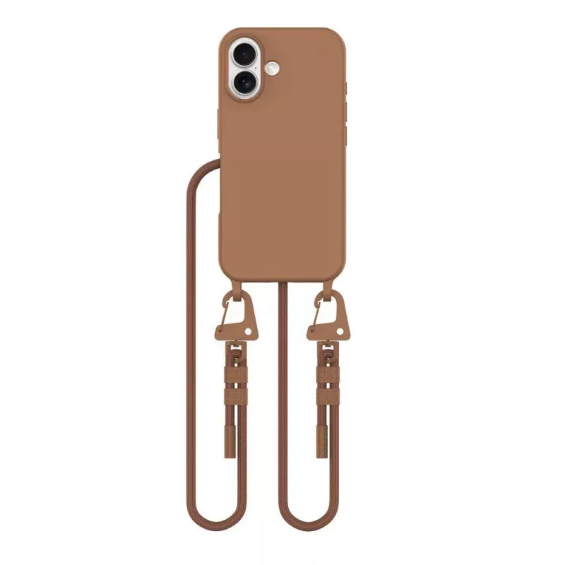 Tech-Protect Magnecklace Magsafe iPhone 16 Σοκολατί Καφέ