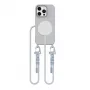 Tech-Protect Magnecklace MagSafe Λουράκι τηλεφώνου για iPhone 16 Pro Max Γκρι