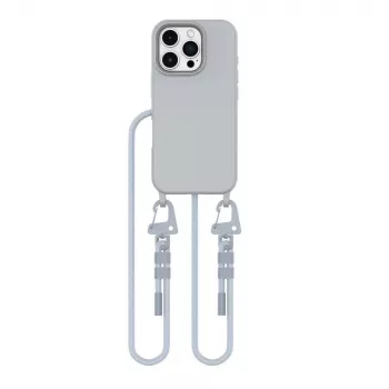 Tech-Protect Magnecklace MagSafe Λουράκι τηλεφώνου για iPhone 16 Pro Max Γκρι