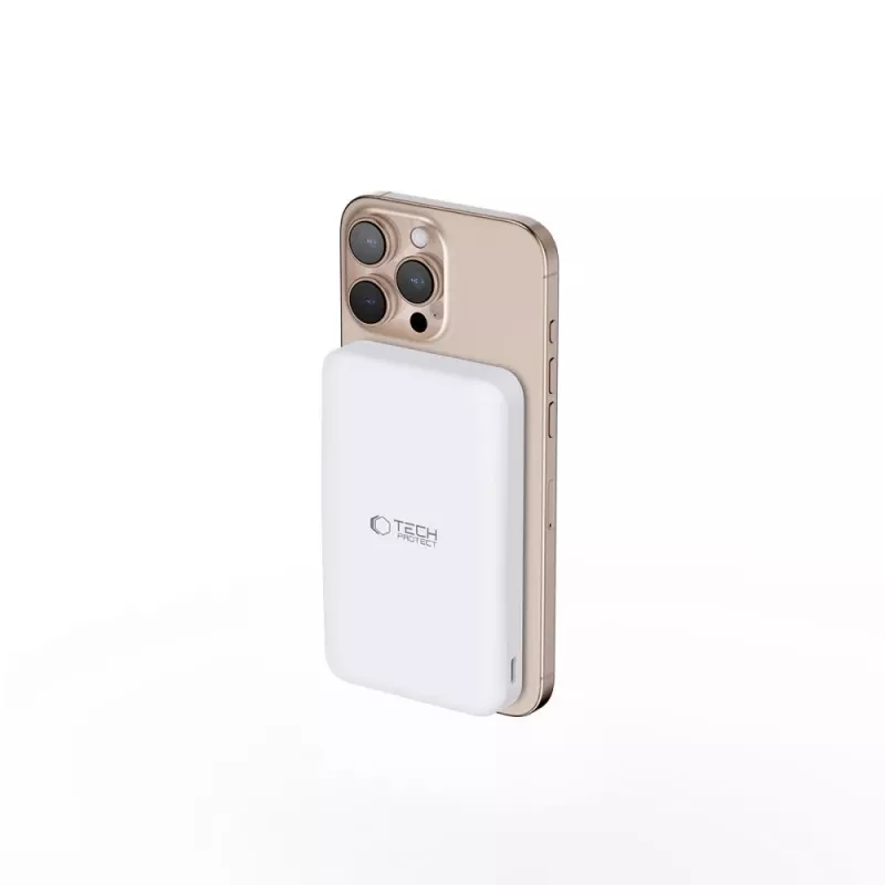 TECH-PROTECT PB24 LIFEMAG QI2 MAGSAFE POWER BANK 10000MAH ΛΕΥΚΟ