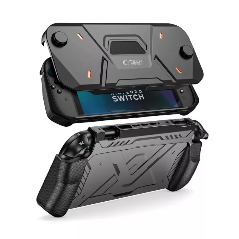 TECH-PROTECT CARBONOX NINTENDO SWITCH 2 ΜΑΥΡΟ