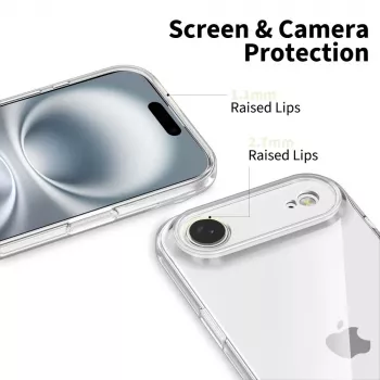 Tech-Protect Flexair iPhone 17 Air Διάφανη προστατευτική θήκη