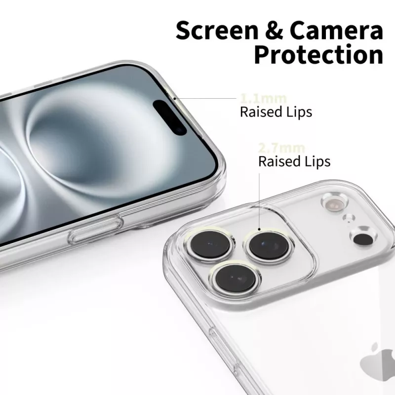 Tech-Protect Flexair iPhone 17 Pro Max Διάφανο πίσω κάλυμμα
