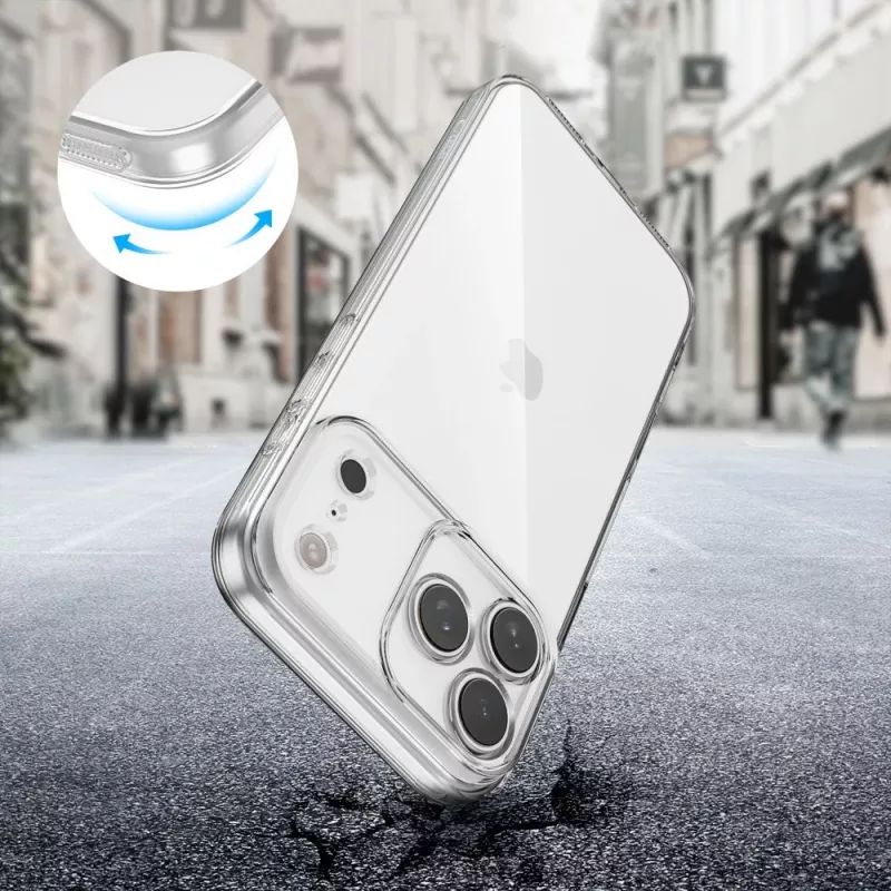 Tech-Protect Flexair iPhone 17 Pro Max Διάφανο πίσω κάλυμμα