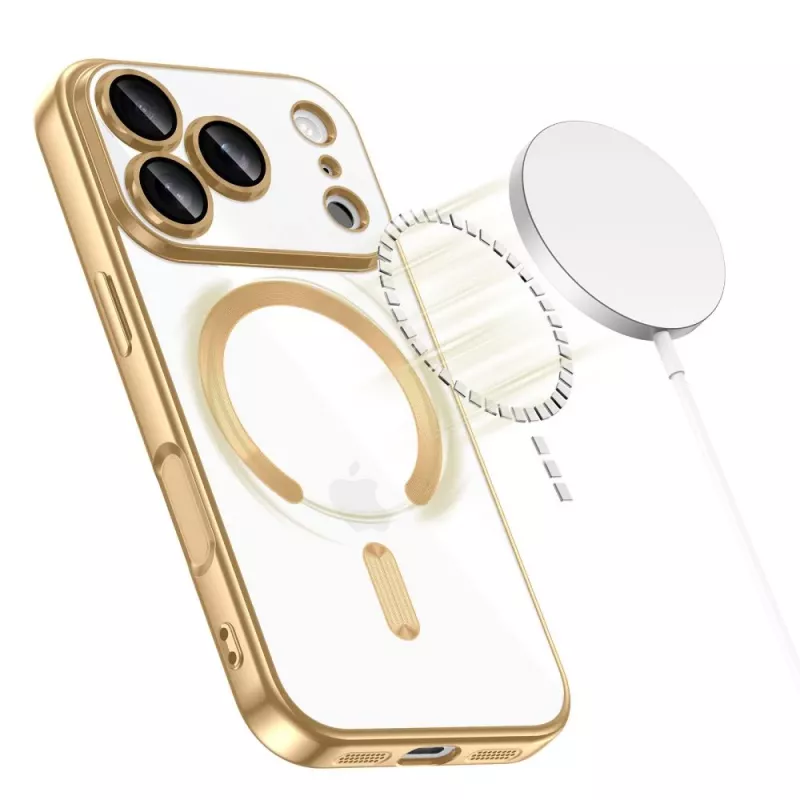 Tech-Protect MagFlex MagSafe Θήκη για Apple iPhone 17 Pro, Shiny Gold