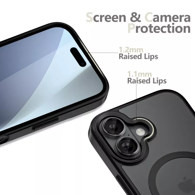 Tech-Protect Magmat MagSafe iPhone 17 Matte Black Θήκη Πλάτης