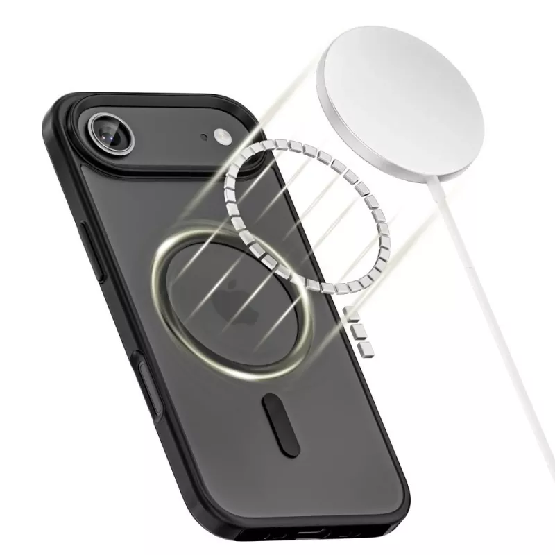 Tech-Protect Magmat MagSafe iPhone 17 Air Matte Black Θήκη Πλάτης