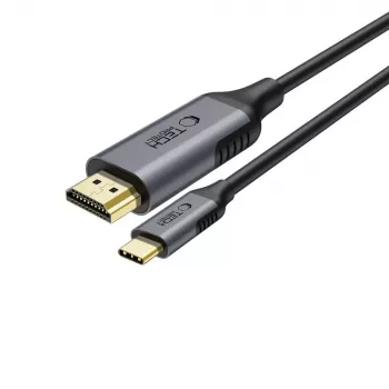 TECH-PROTECT UltraBoost Καλώδιο USB-C σε HDMI 2.0 4K 60Hz 180cm Μαύρο