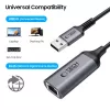 TECH-PROTECT ULTRABOOST Αντάπτορας USB 3.0 σε Ethernet RJ45 1000Mbps Μαύρο