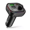 TECH-PROTECT CC07 Φορτιστής Αυτοκινήτου 3 Θυρών PD 54W + FM-Transmitter Bluetooth Μαύρο