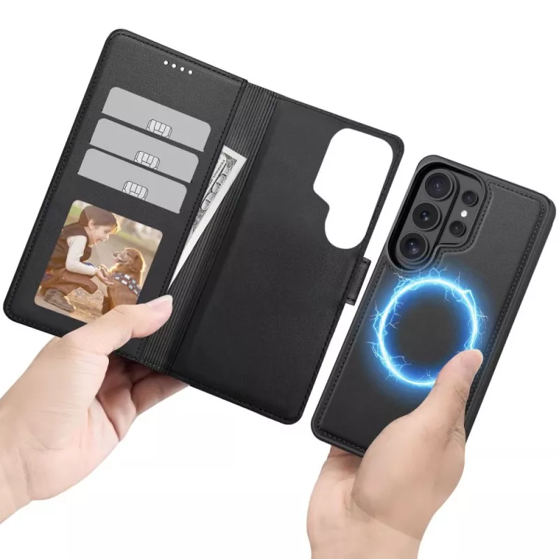 TECH-PROTECT Wallet MagSafe Θήκη για Samsung Galaxy S26 Ultra, Ματ Μαύρο
