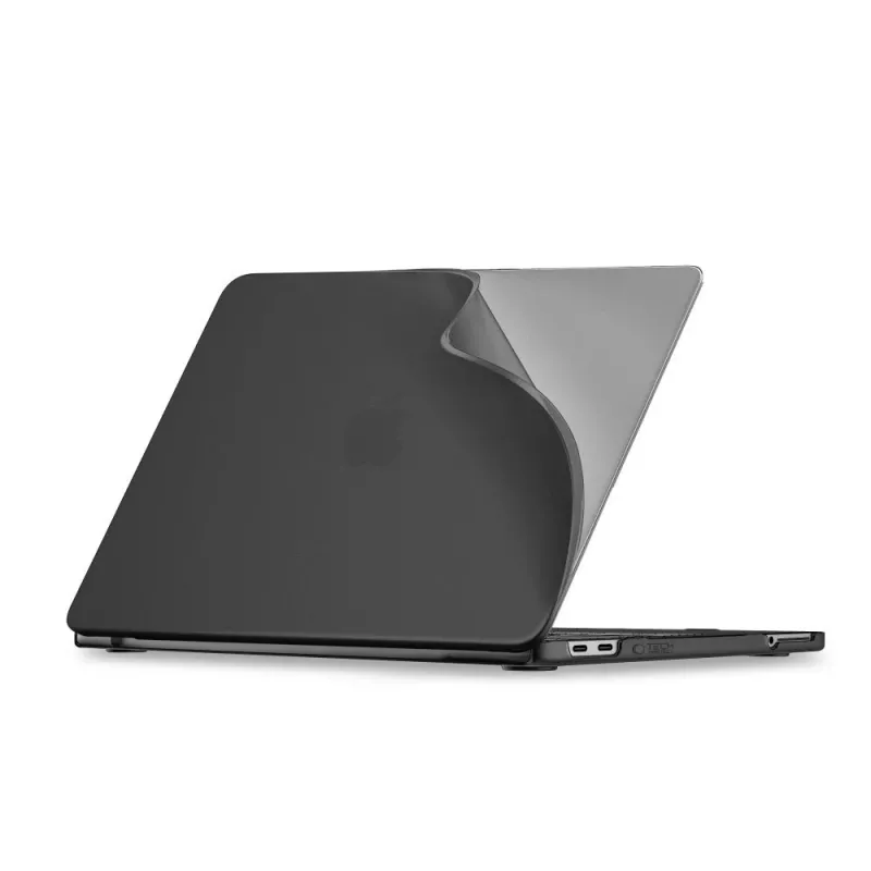 Tech-Protect Softshell MacBook Neo 13 2026 Matte Black Προστατευτική Σκληρή Θήκη