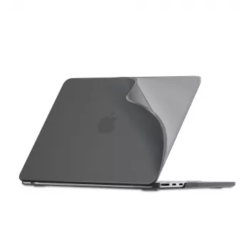 Tech-Protect Smartshell Σκληρή Θήκη για MacBook Air 13 M2-M5 2023-2026, Ματ Μαύρο
