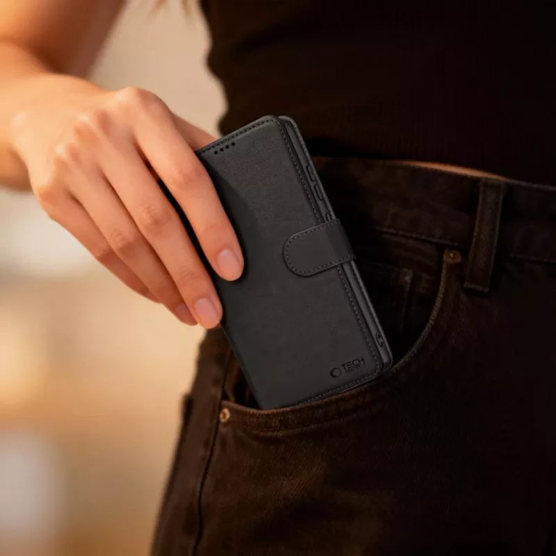 Tech-Protect Θήκη Πορτοφόλι για Xiaomi 17T, Black