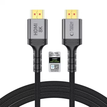 TECH-PROTECT ULTRABOOST ΚΑΛΩΔΙΟ HDMI 2.1 4K 120HZ / 8K 60HZ 200CM ΜΑΥΡΟ