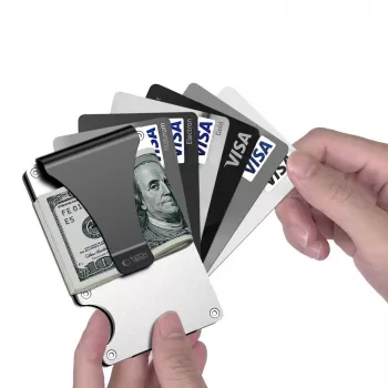 TECH-PROTECT THORN RFID Θήκη Καρτών Steel Silver