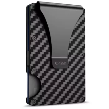 TECH-PROTECT THORN RFID Θήκη Καρτών Carbon Black