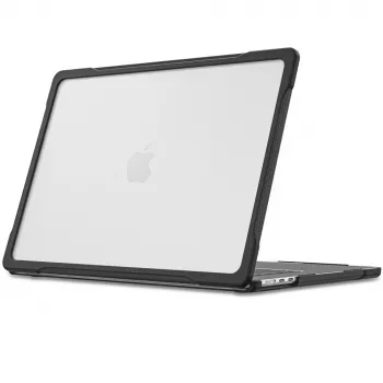 Tech-Protect Velar Σκληρή Θήκη για MacBook Air 15 M2-M5 2023-2026 Μαύρο/Ματ Διάφανο