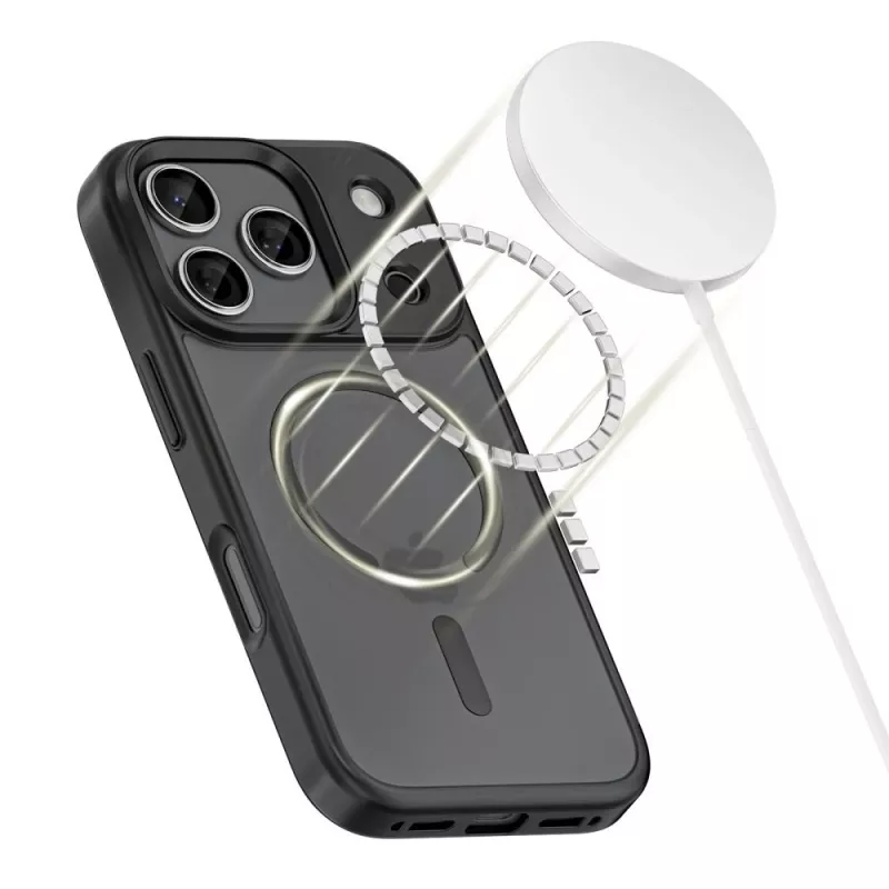 TECH-PROTECT MAGMAT XT 4-SET MAGSAFE IPHONE 17 PRO ΜΑΥΡΟ ΜΑΤ