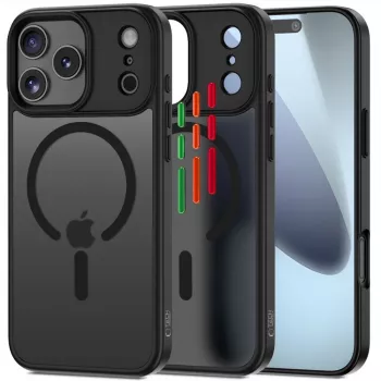 TECH-PROTECT MAGMAT XT 4-SET MAGSAFE IPHONE 17 PRO MAX ΜΑΥΡΟ ΜΑΤ