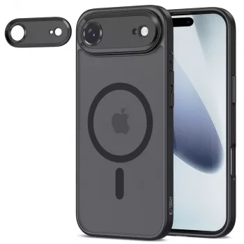 Tech-Protect Magcam MagSafe Θήκη Πλάτης για iPhone 17 Air Μαύρο Ματ