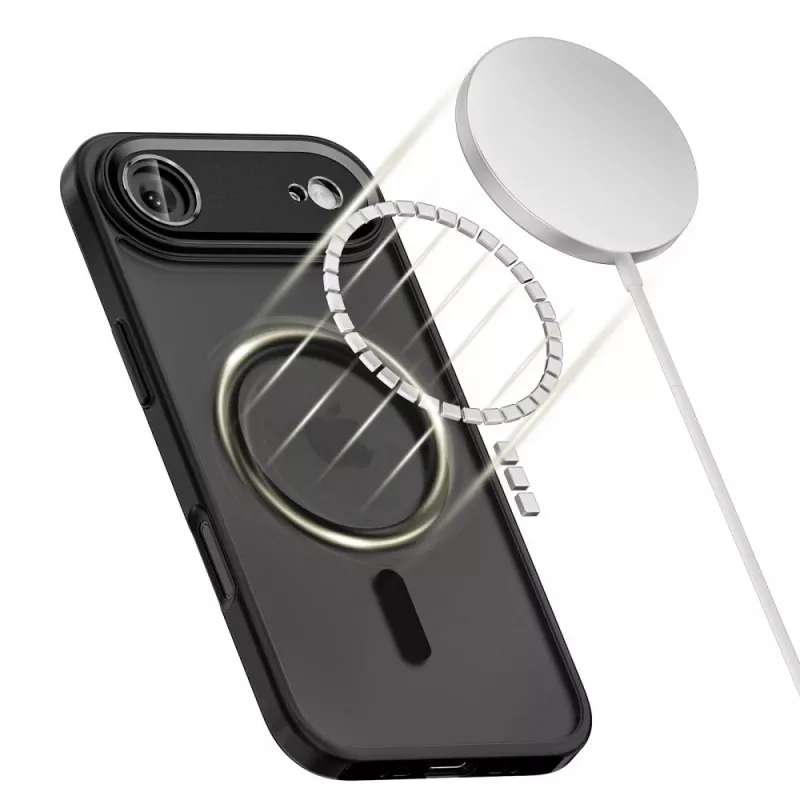 Tech-Protect Magcam MagSafe Θήκη Πλάτης για iPhone 17 Air Μαύρο Ματ