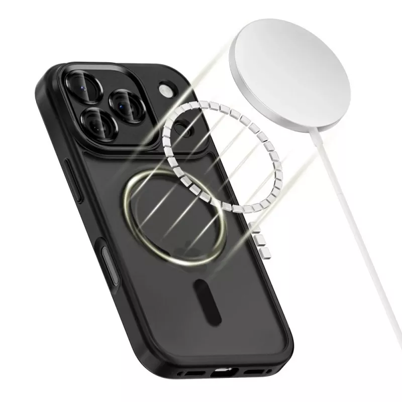 Tech-Protect Magcam MagSafe για iPhone 17 Pro Max Μαύρο Ματ