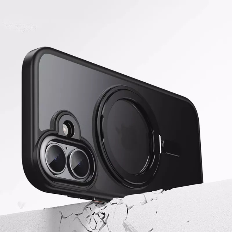 TECH-PROTECT MAGRING MagSafe Δακτύλιος Βάσης & Στήριγμα για iPhone 17 - Μαύρο