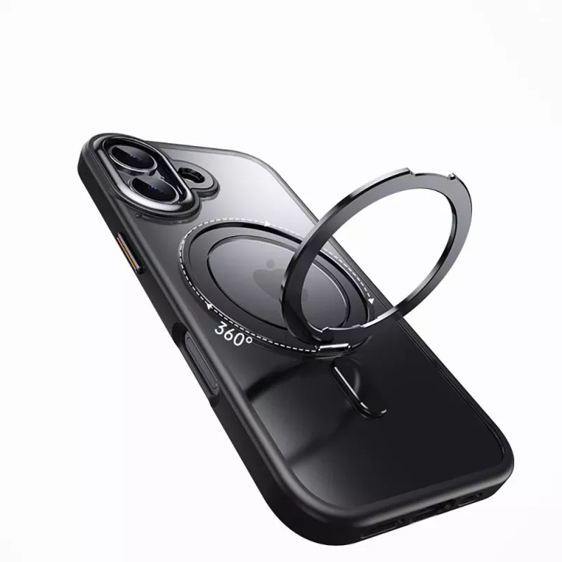 TECH-PROTECT MAGRING MagSafe Δακτύλιος Βάσης & Στήριγμα για iPhone 17 - Μαύρο