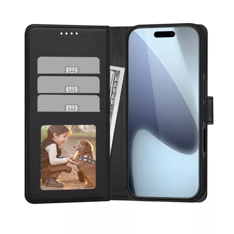 Tech-Protect Wallet MagSafe για iPhone 17 Air Μαύρο Ματ