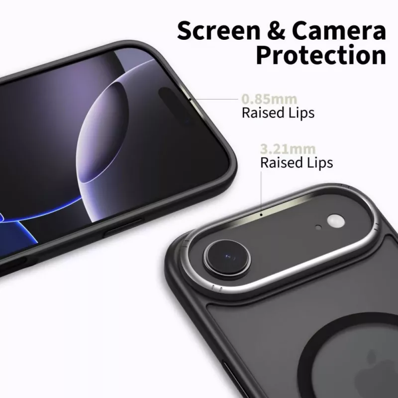 Tech-Protect Magedge MagSafe iPhone 17 Air Μαύρο Ματ/Gunmetal