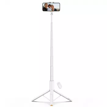 Tech-Protect L09S Selfie Stick & Τρίποδο Λευκό