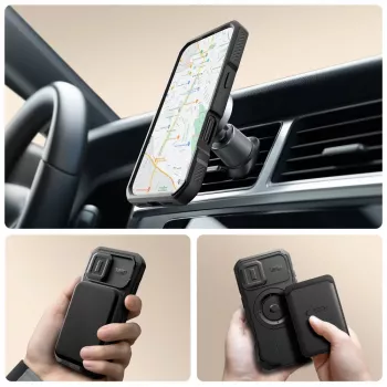 TECH-PROTECT KEVLAR MAGSAFE IPHONE 17 ΜΑΥΡΟ