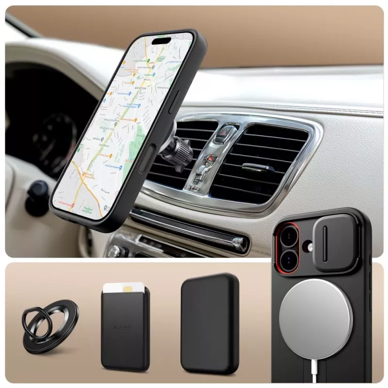 TECH-PROTECT KEVLAR AURA MAGSAFE IPHONE 17 ΜΑΥΡΟ