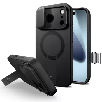 TECH-PROTECT KEVLAR AURA MAGSAFE IPHONE 17 PRO MAX ΜΑΥΡΟ