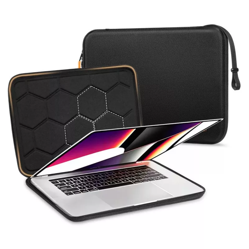 TECH-PROTECT HardPouch Θήκη Laptop 15-16 inch Μαύρο/Πορτοκαλί