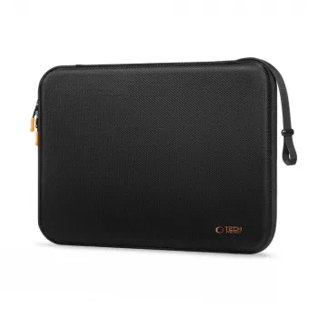 TECH-PROTECT Hard Pouch Laptop 13-14 inch Μαύρο/Πορτοκαλί