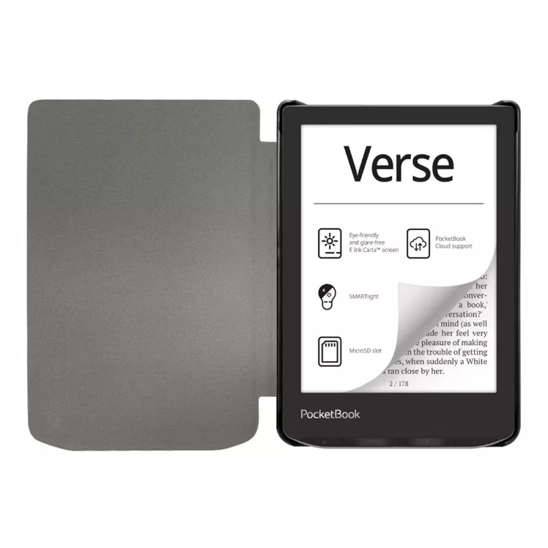 TECH-PROTECT SMARTCASE POCKETBOOK VERSE / PRO / LITE μαύρο