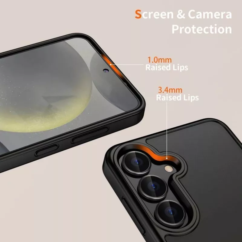 Tech-Protect Magmat θήκη για Xiaomi Redmi 15 4G, ματ μαύρο