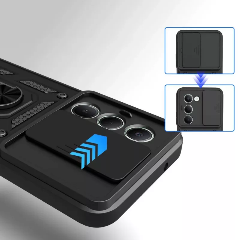 Tech-Protect Camshield Pro Xiaomi Redmi 15 4G / 5G μαύρο